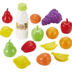 Ecoiffier Speelgoed Eten Fruit en Groenten, 15dlg.