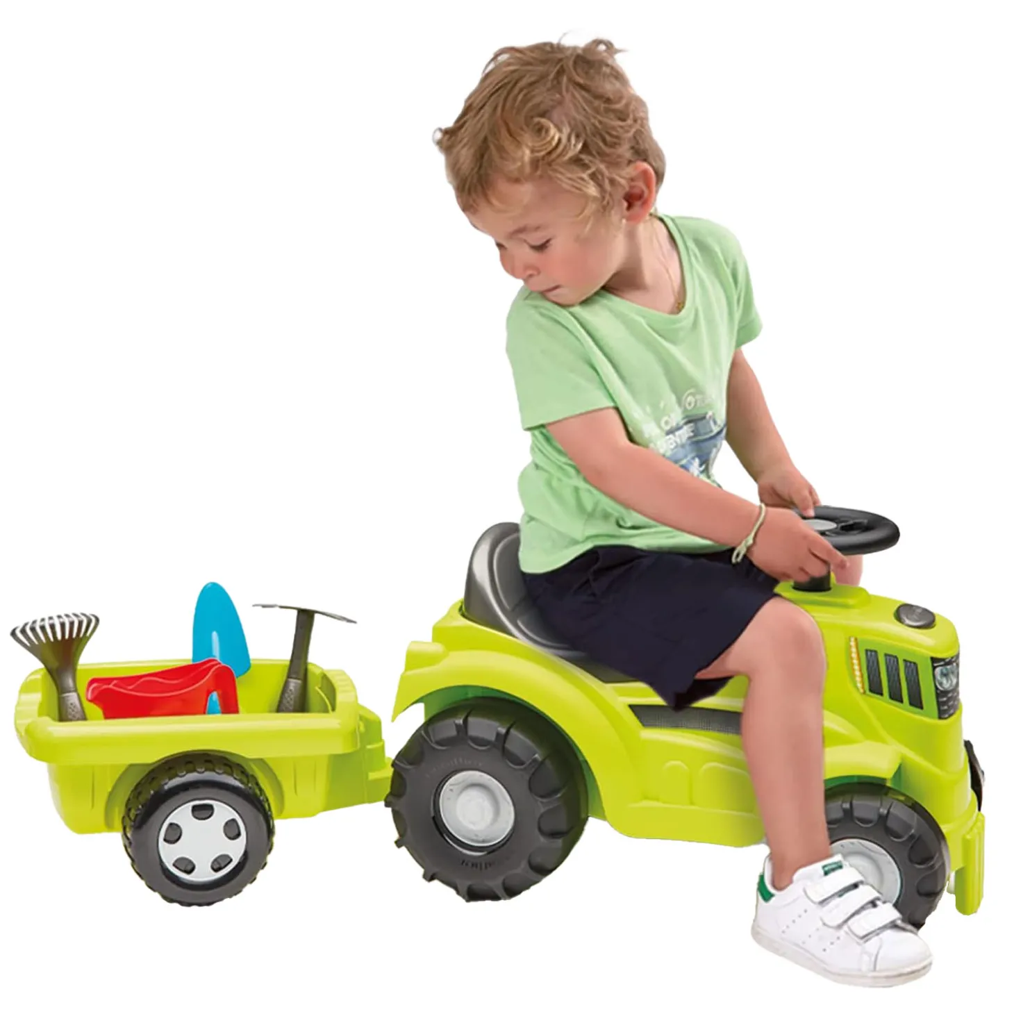 Ecoiffier Tractor met Aanhanger