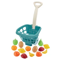 Ecoiffier Winkeltrolley met Fruit, 14dlg.
