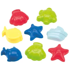 Ecoiffier Zandvormen Oceaan, 8dlg.