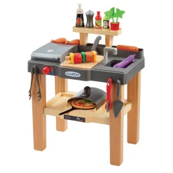 Ecoiffier Zomer Keuken met Barbecue en Pizzaoven, 27dlg.