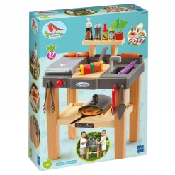 Ecoiffier Zomer Keuken met Barbecue en Pizzaoven, 27dlg.