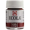 Ecola Plakkaatverf Fles 16ml Brown 400