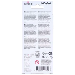 Ecoline Brush Pen set Pastel, 5 Kleuren