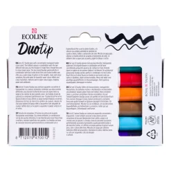 Ecoline Duotip Markers Basisset, 12dlg.