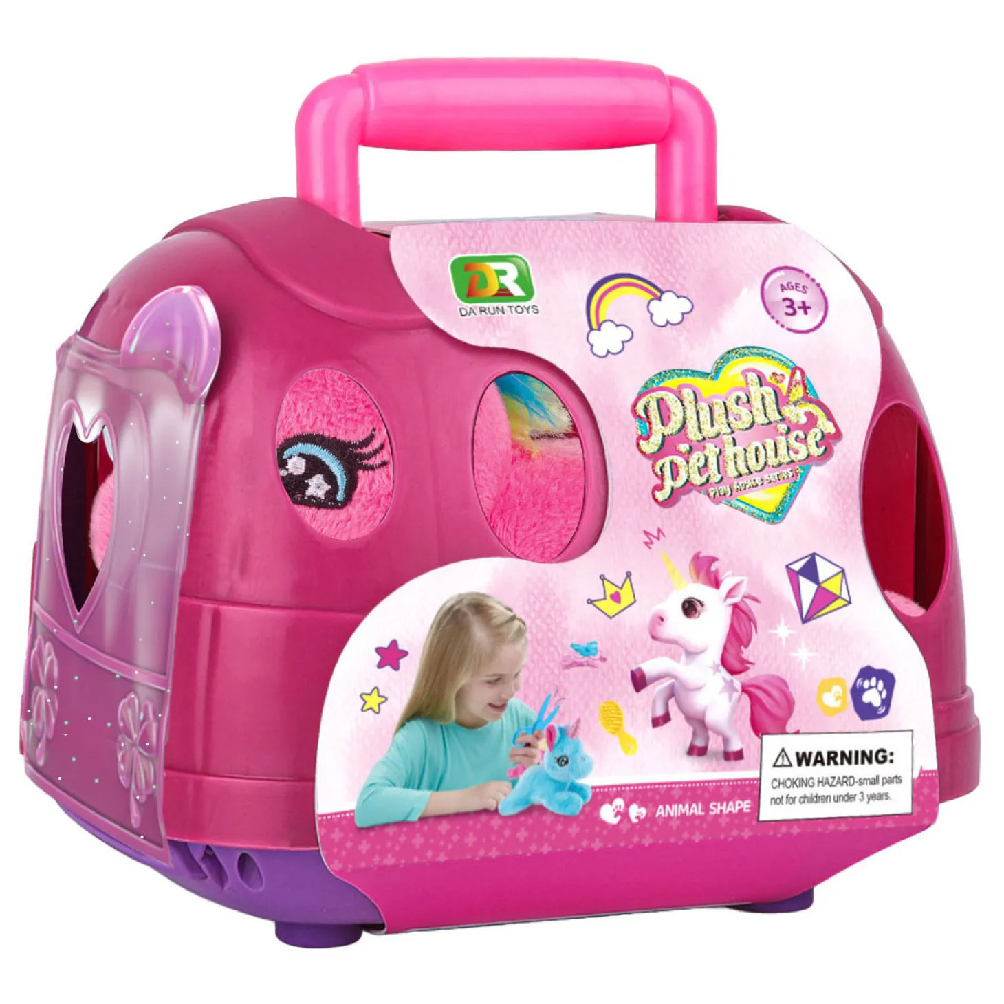 Eenhoorn Knuffel in Reiskoffer