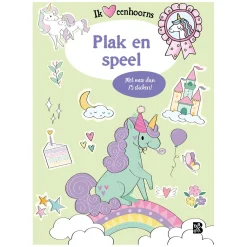 Eenhoorns Spelletjesboek met Stickers