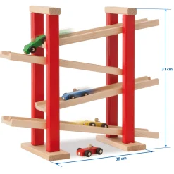 Eichhorn Autobaan van Hout met 3 Raceauto's