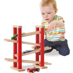 Eichhorn Autobaan van Hout met 3 Raceauto's