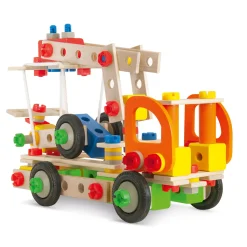 Eichhorn Constructor 4in1 Kraanwagen, 170dlg.