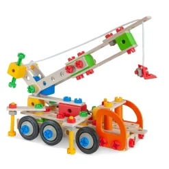 Eichhorn Constructor 4in1 Kraanwagen, 170dlg.