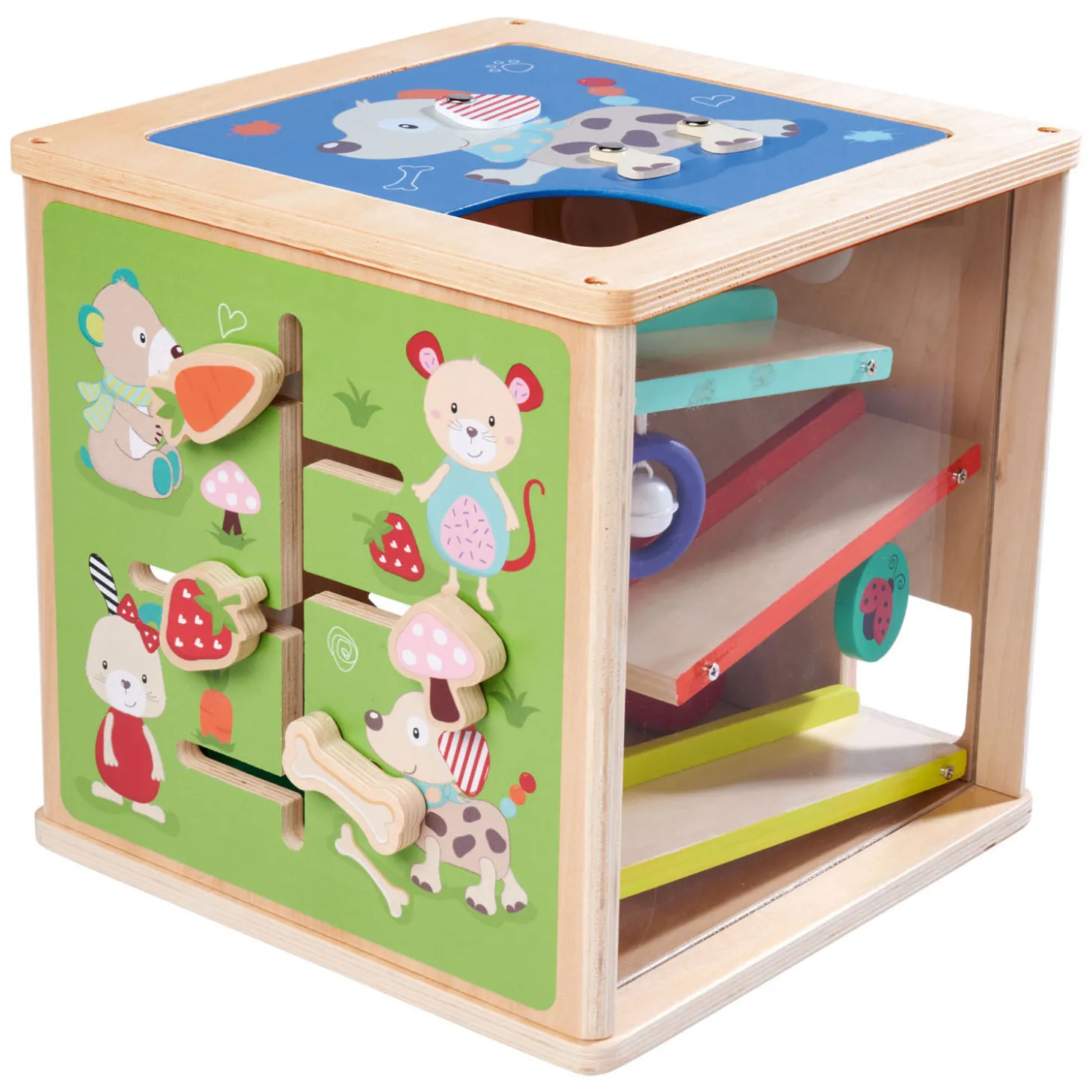 Eichhorn Houten Activiteitenbox met Vormen