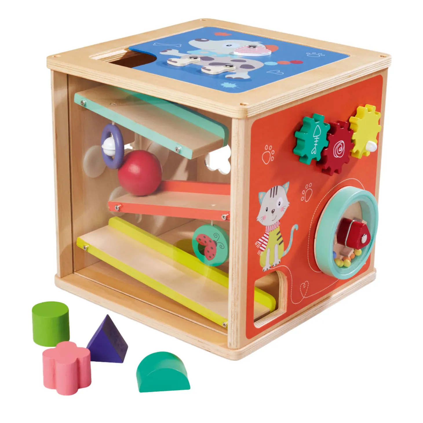 Eichhorn Houten Activiteitenbox met Vormen