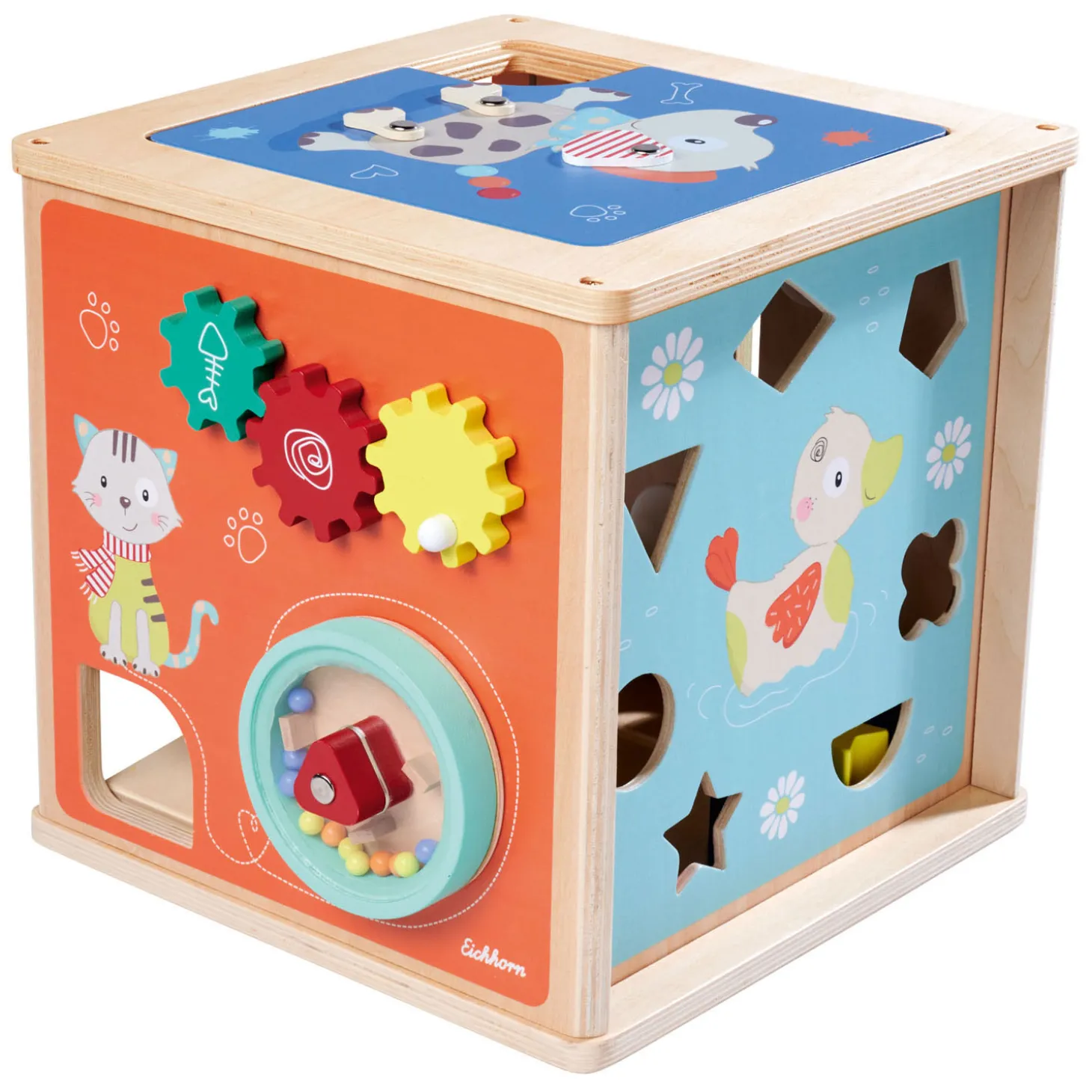 Eichhorn Houten Activiteitenbox met Vormen