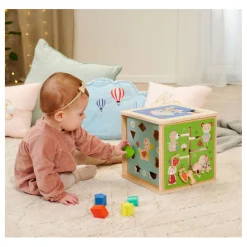 Eichhorn Houten Activiteitenbox met Vormen