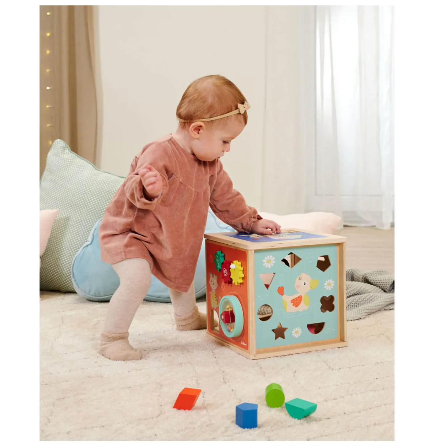 Eichhorn Houten Activiteitenbox met Vormen