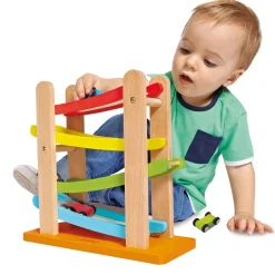 Eichhorn Houten Autobaan met 3 Auto's