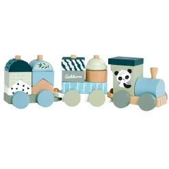 Eichhorn Houten Blokkentrein Panda, 16dlg.