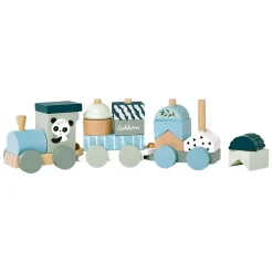 Eichhorn Houten Blokkentrein Panda, 16dlg.