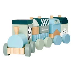 Eichhorn Houten Blokkentrein Panda, 16dlg.