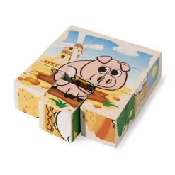 Eichhorn Houten Blokpuzzel Boerderij