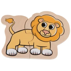 Eichhorn Houten Dierenpuzzel, 16st.