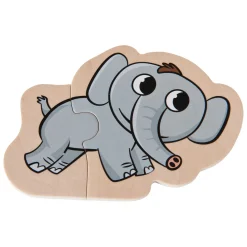 Eichhorn Houten Dierenpuzzel, 16st.