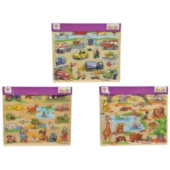 Eichhorn Houten Mega Noppenpuzzel