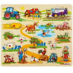 Eichhorn Houten Mega Noppenpuzzel