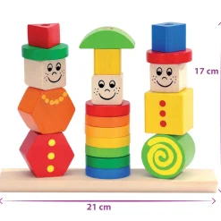 Eichhorn Houten Stapelpuzzel Figuren