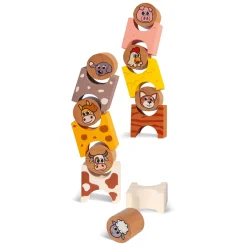 Eichhorn Houten Stapelspel Boerderijdieren, 14dlg.