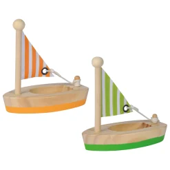 Eichhorn Houten Zeilbootjes, 2st.