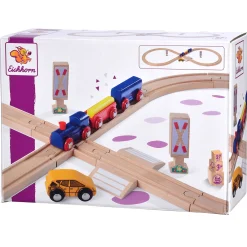 Eichhorn Treinbaan 8 Figuur Speelset, 27dlg.