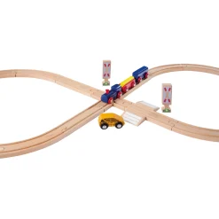 Eichhorn Treinbaan 8 Figuur Speelset, 27dlg.
