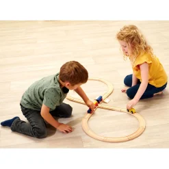 Eichhorn Treinbaan 8 Figuur Speelset, 27dlg.