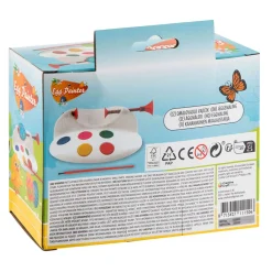 Eierverfmolen met Verf en Penseel