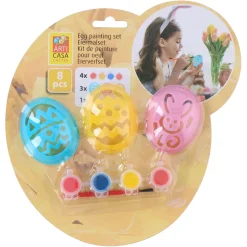 Eierverfset Sjablonen, 8dlg.