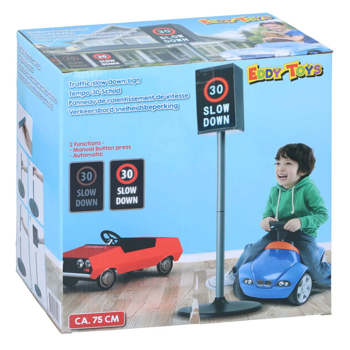 Elektronisch Speelgoed Verkeersbord 30 km/u Slow down