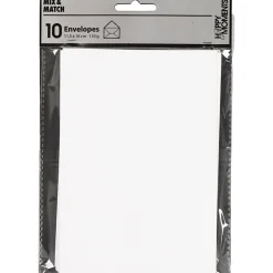 Envelop Wit 110gr, 10st.