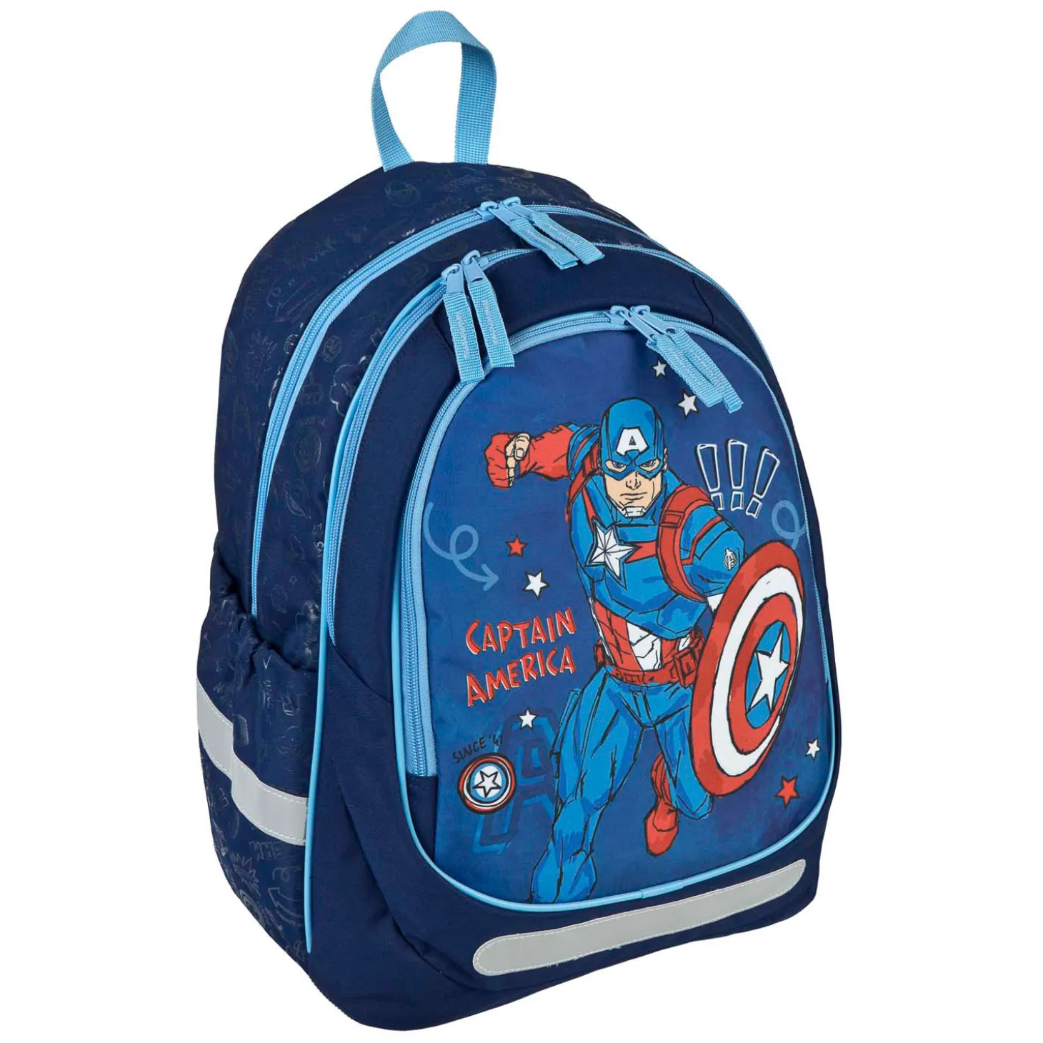 Ergonomische Schoolrugzak Captain America