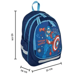 Ergonomische Schoolrugzak Captain America