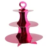 Etagere Karton 3 Laags Roze