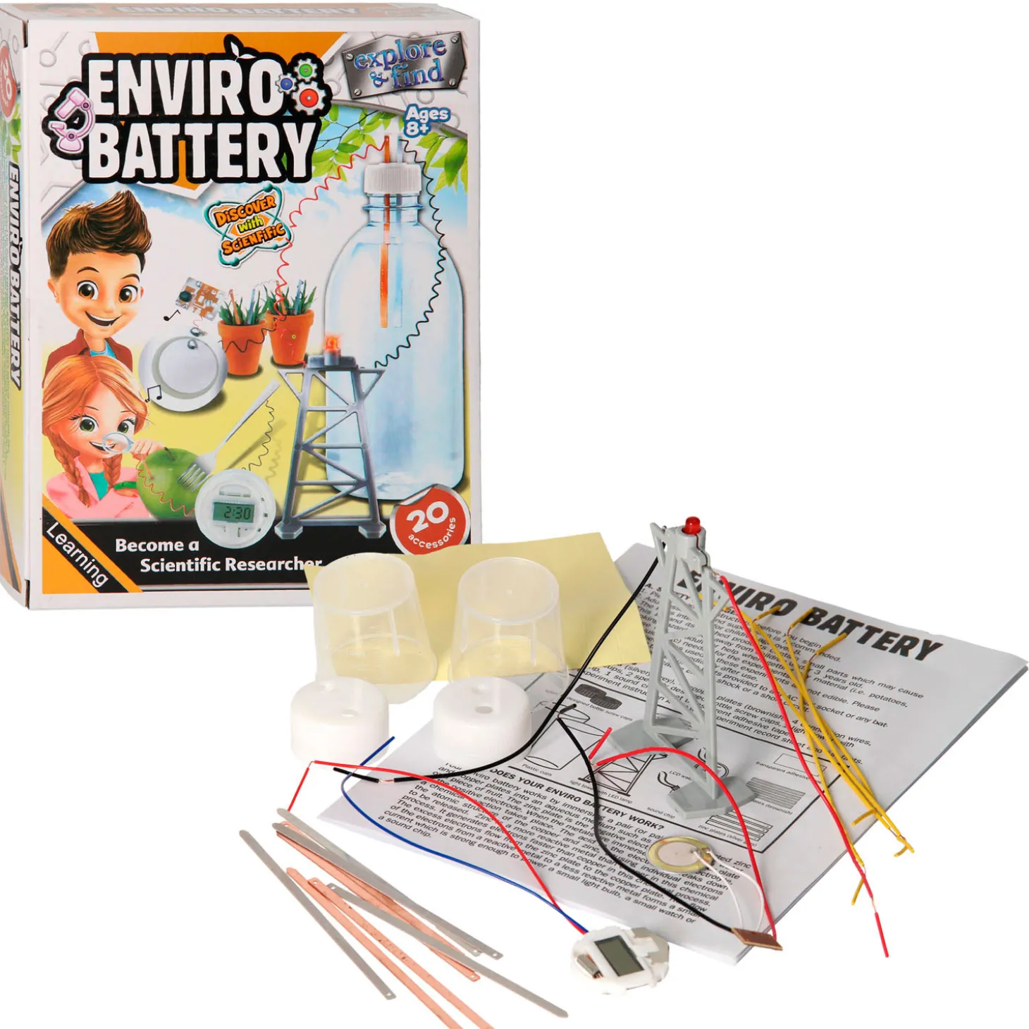 Experimenten - Elektriciteit Genereren, 20dlg.