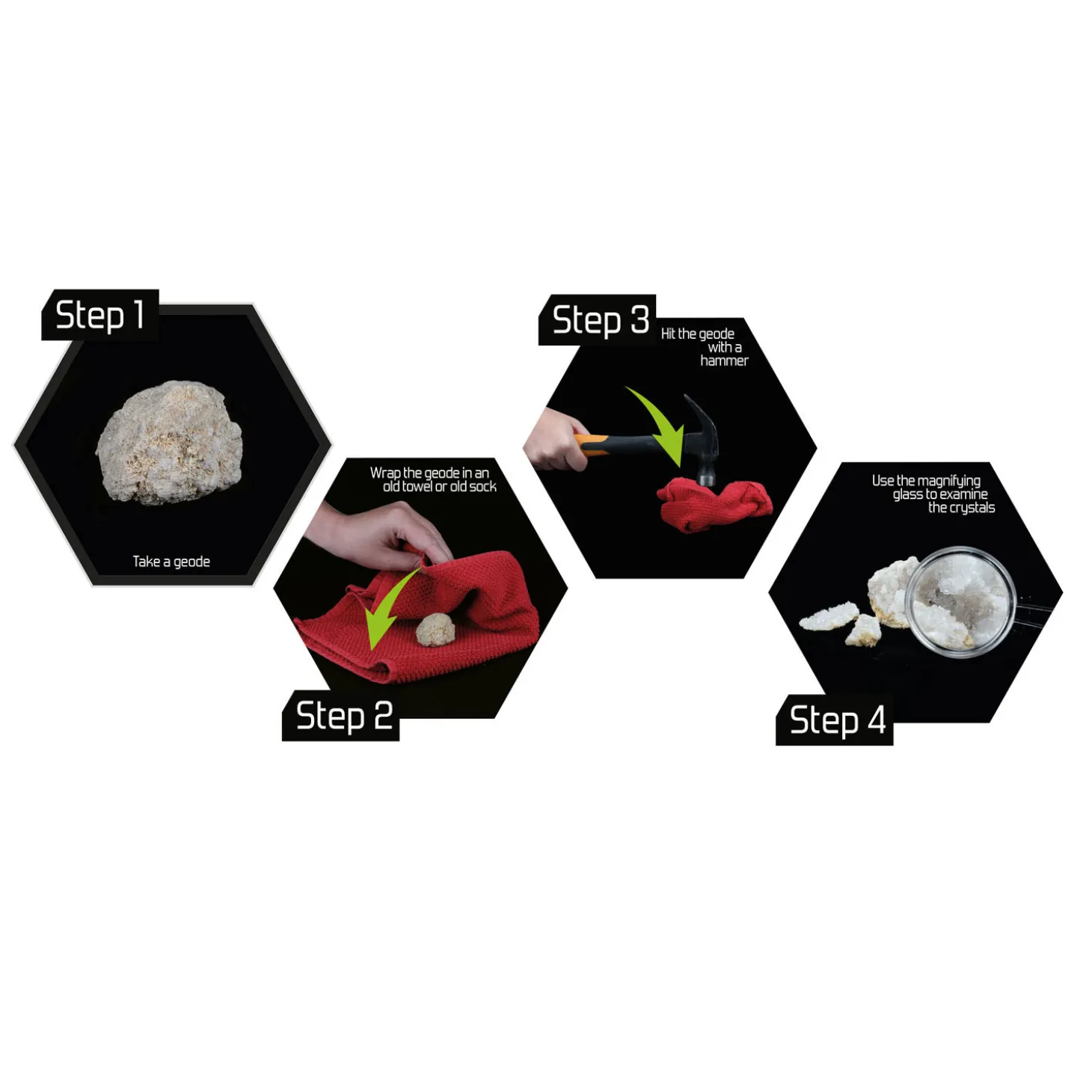 Explore Geodes Breken