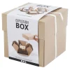 Explosion Box Geschenkdoos Naturel Set