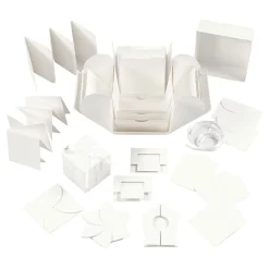 Explosion Box Geschenkdoos Off-white Set