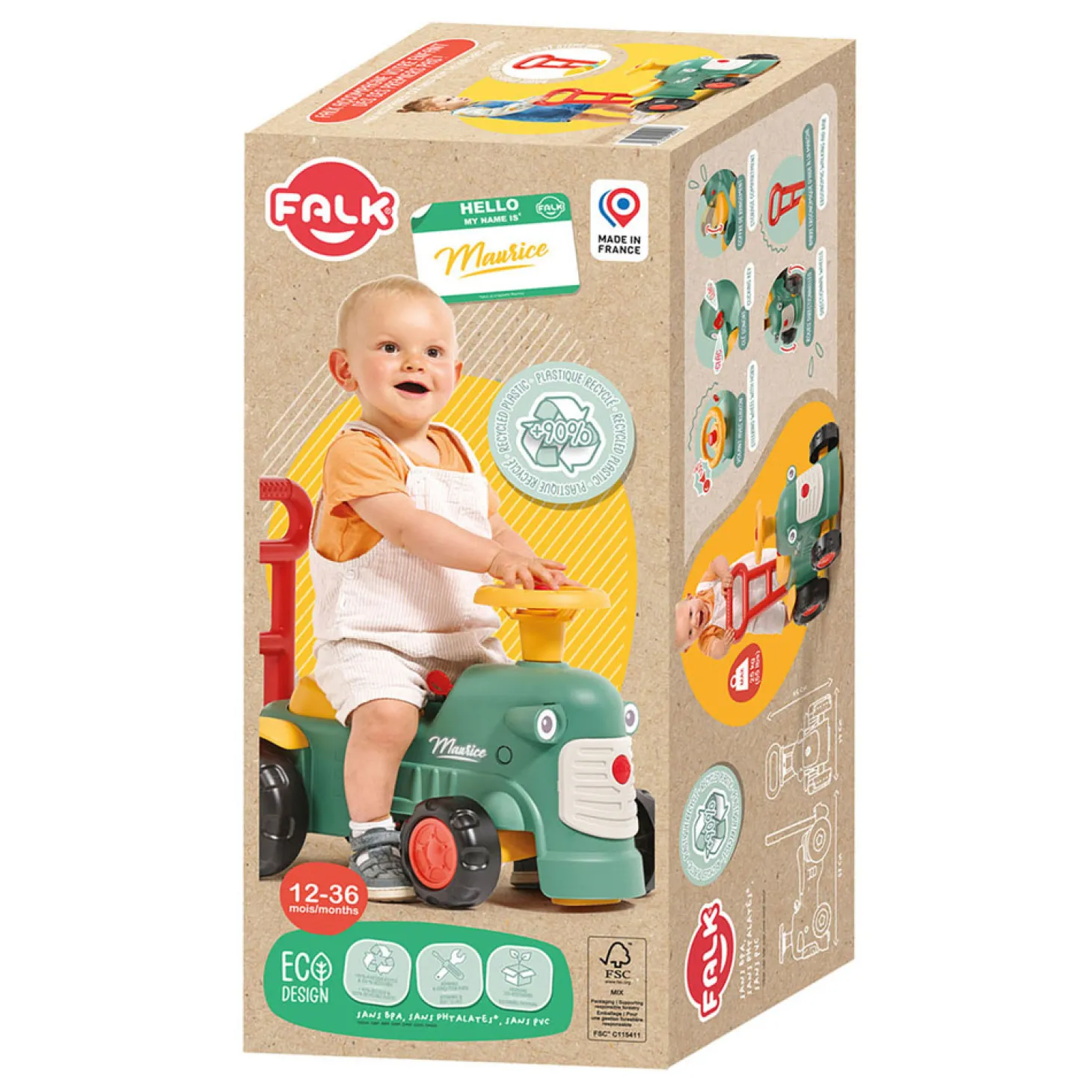 FALK Looptractor Maurice Groen