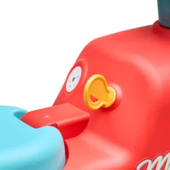 FALK Looptractor Maurice met Trailer Rood