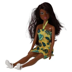 Fashion Pop Zomerjurk met Blaadjes