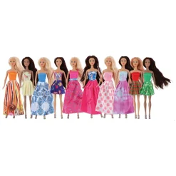 Fashion Poppenset, Set van 10